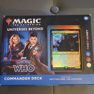 Magic: The Gathering Doctor Who Commander Deck Timey Wimey